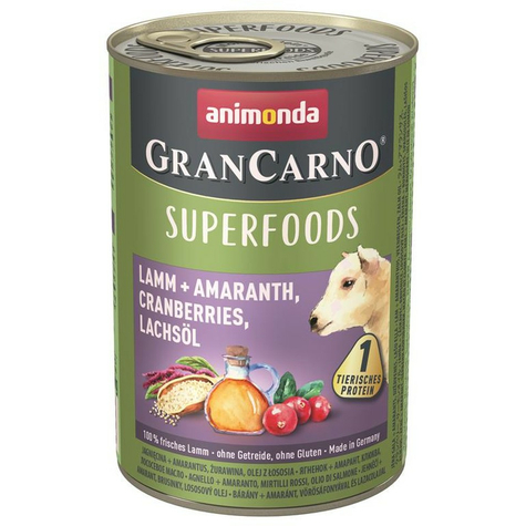 Animonda Dog Grancarno,Grancarno Superf. Lamb 400gd