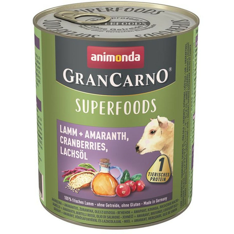 Animonda Dog Grancarno,Grancarno Superf. Lamb 800gd