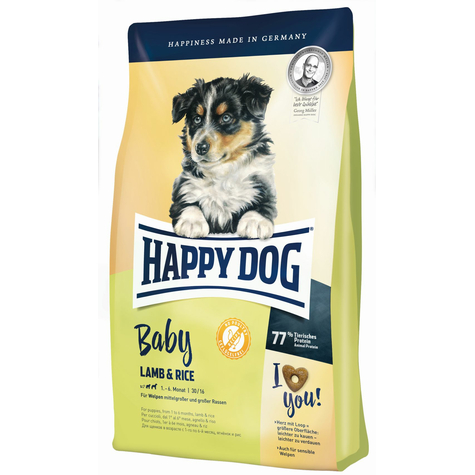 Happy Dog,Hd Supr Young Baby Lamm+R  1kg