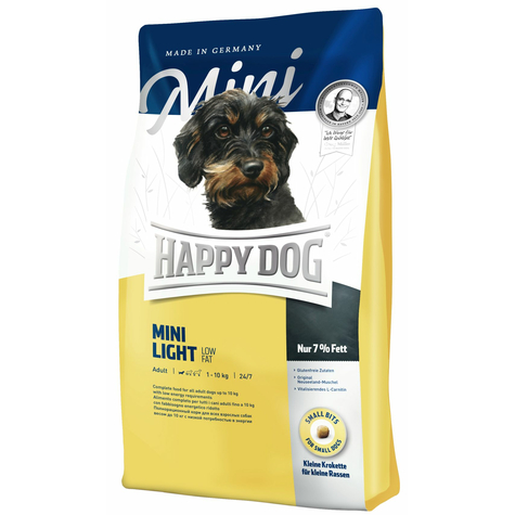 Happy Dog,Hd Sup.Mini Light Low Fat  1kg