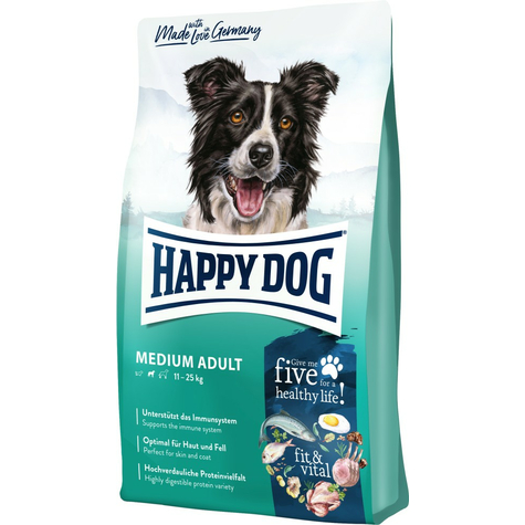 Happy dog, hd fit + vital medium adulte 4kg