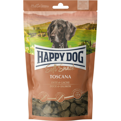 Chien heureux, collation hd toscana douce 100g
