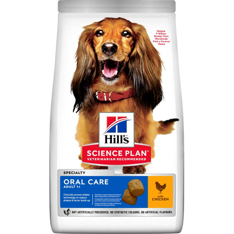Hills,Hillsdog Ad Oralcare Chicken 2kg