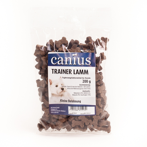 Canius snacks, agneau canius trainer 200 g