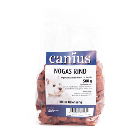 Snacks canius, boeuf canius nogas 500 g