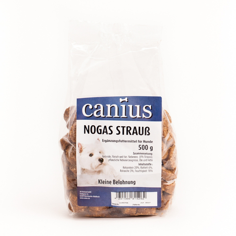 Canius Snacks,Canius Nogas Ostrich 500 G