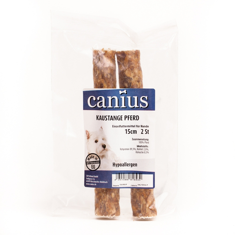 Canius snacks, can. Bâtons à mâcher cheval 15cm 2 pcs