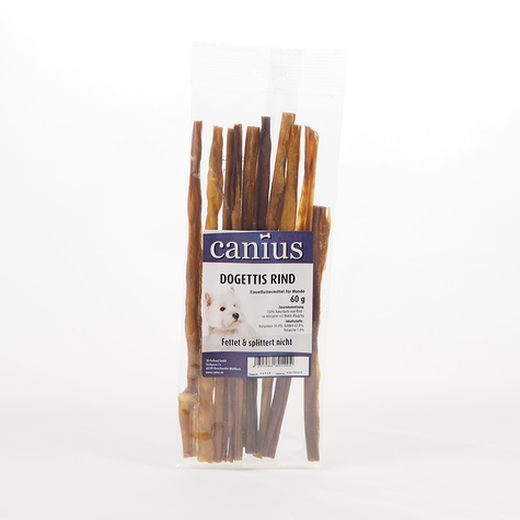 Collations canius, boeuf canius dogettis 60 g