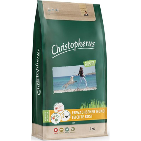 Christopherus dog, chris light food volaille riz 4kg