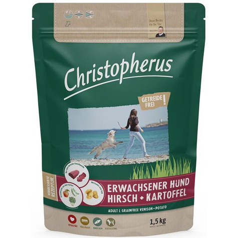 Chien christopherus, chris.Grain Fr.Hi-kart.1,5kg