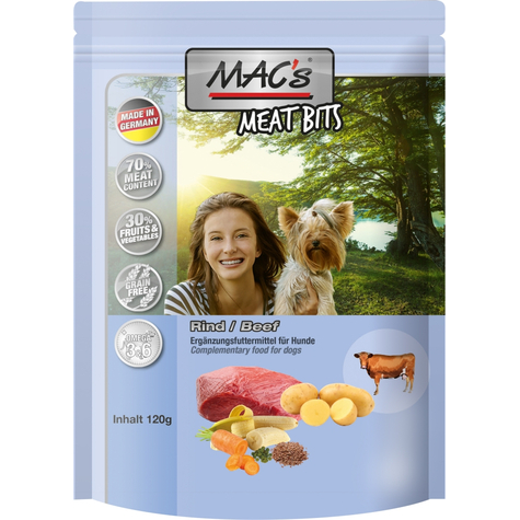 Mac's,Macs Meat Bits Beef 120g