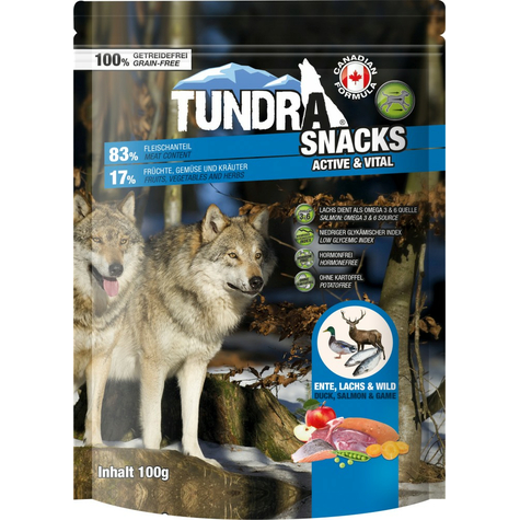 Tundra,Tundra Active+Vital Duck 100g