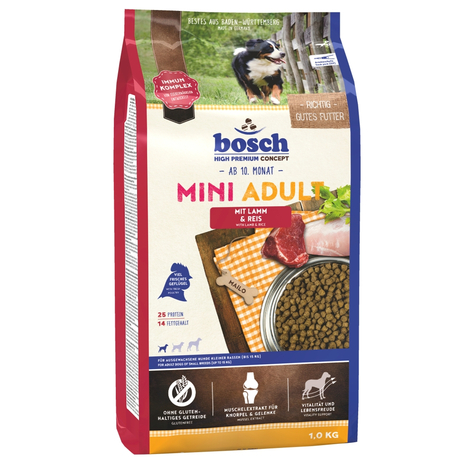 Bosch,Bosch Mini Lamm+Reis   1kg