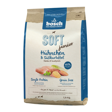 Bosch,Bos.Soft Jun Hühn+Süßk   2,5kg