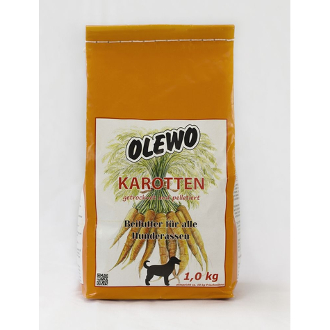 Carottes olewo, granule de carottes olewo dog 1 kg