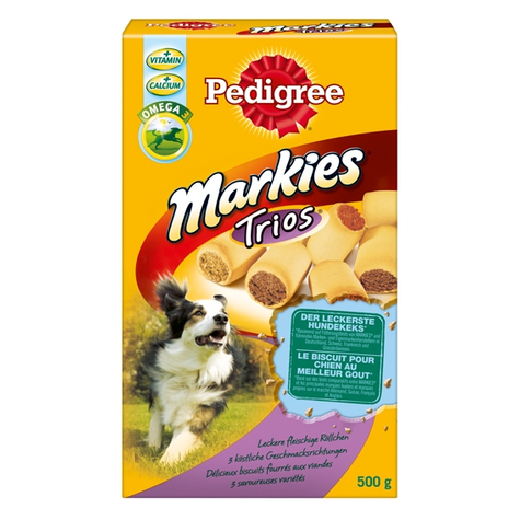 Pedigree, pedigree markies trio's 500 g