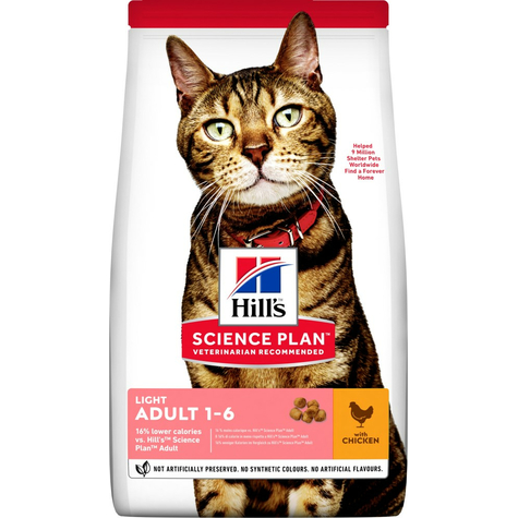 Hills,Hillscat Ad Light Huhn 3kg