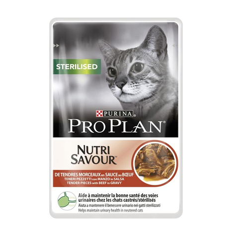Pro Plan,Pp Cat Sterilised Beef    85gp