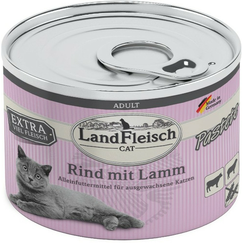 Landfleisch,Lafl.Cat Past Rind+Lamm  195gd