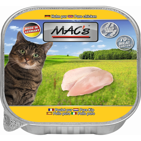 Mac's, poulet pur chat macs 85g