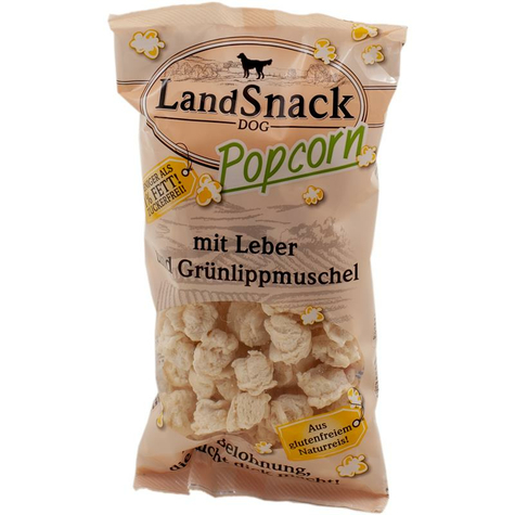 Landfleisch Popcorn,Lasnack Popcorn Leber+Grli 30g