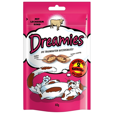 Dreamies, b?Uf Pour chat mars dreamies 60 g