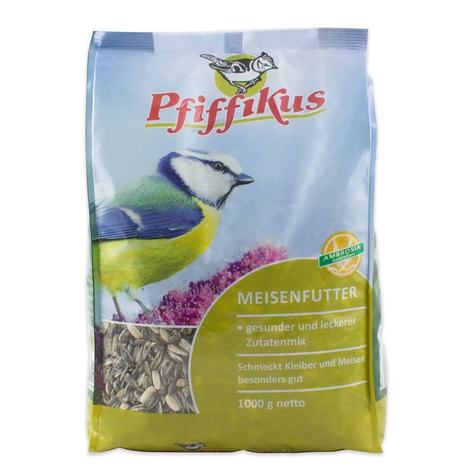 Pfiffikus nourriture pour oiseaux sauvages, pfiffikus mésange nourriture 1kg