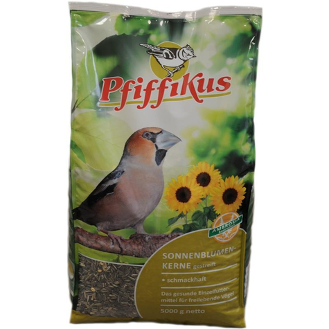 Nourriture pour oiseaux sauvages pfiffikus, whistle.Sunflowers.Gestr. 5 kg
