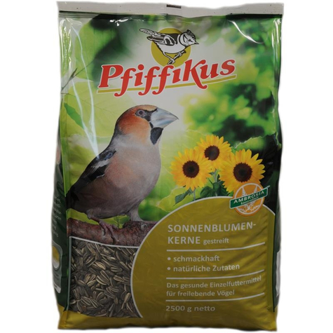 Pfiffikus nourriture pour oiseaux sauvages, tournesols sifflés, 2,5 kg