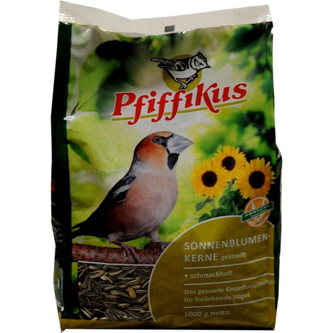 Nourriture pour oiseaux sauvages pfiffikus, whistle.Sunflowers.Gestr. 1 kg