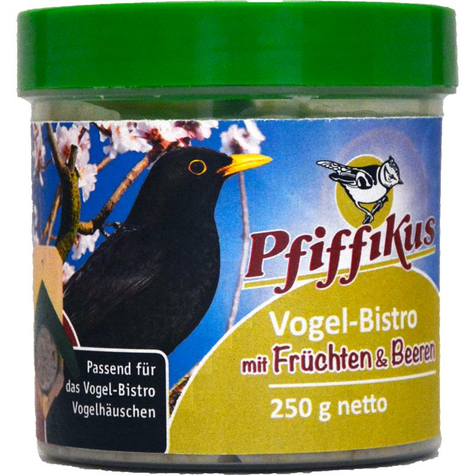 Pfiffikus Wildvogelfutter,Pfiff.Vogelbistro Früchte  1st