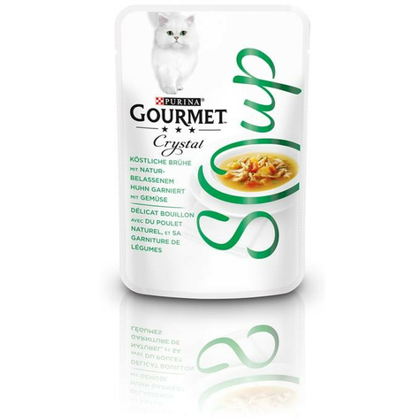 Gourmet + top form, soupe goumet poulet + légumes 40gp