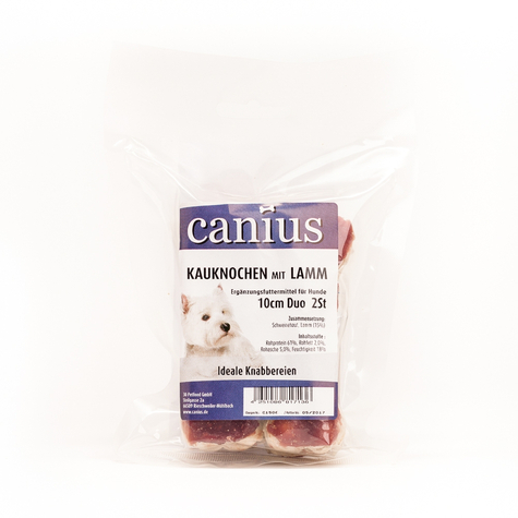 Canius Snacks,Can. Chewing Lamb 10cm 4st