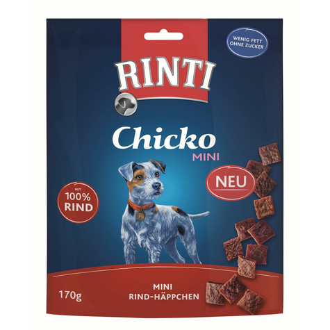 Snacks finlandais rinti, mini boeuf ri.Chicko 170g