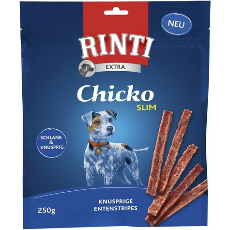 Snacks finlandais rinti, rin.Ext.Chicko Slim canard 250g