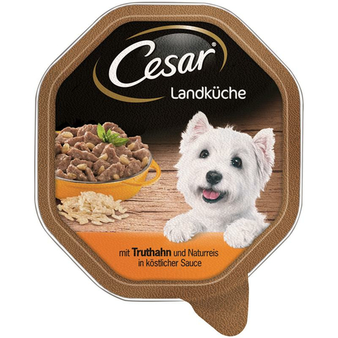 Cesar,Ces. Country Kitchen Trut+Rice 150gs