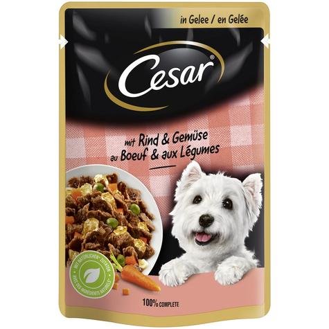 Cesar,Ces.Fine Beef+Gem Gel. 100gp