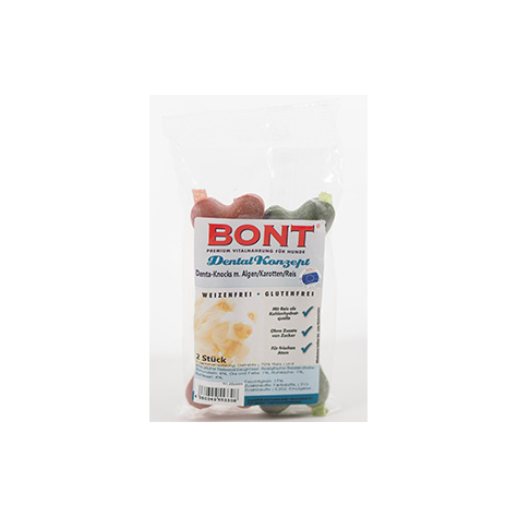 Bont Denta Snacks,Denta-Knocks Alg+Karot+Reis2st