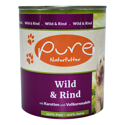 Pure Natural Food,Pure Dog Wild+Beef 800gd