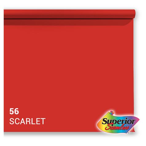 Superior Hintergrund Papier 56 Scarlet 2,72 X 11m