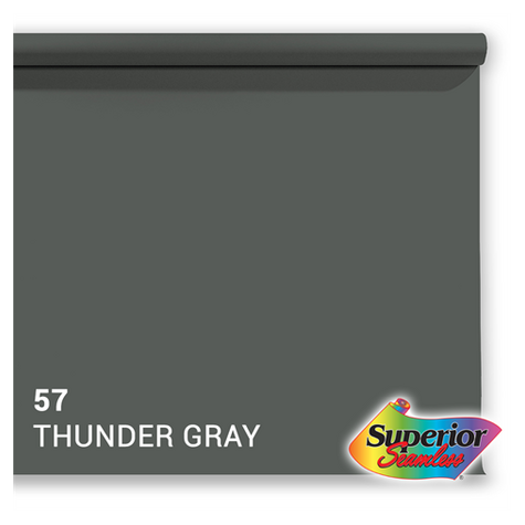 Superior Hintergrund Papier 57 Thunder Grey 2,72 X 11m