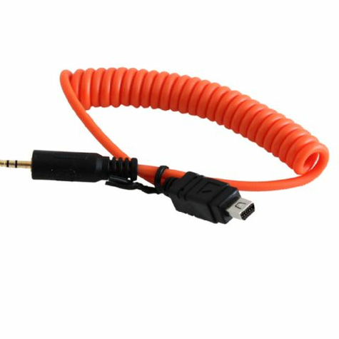 Câble de connexion appareil photo miops olympus o1 orange