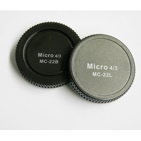 Pixel Lens Rear Cap Mc-22b + Body Cap Mc-22l F Micro Four Thirds