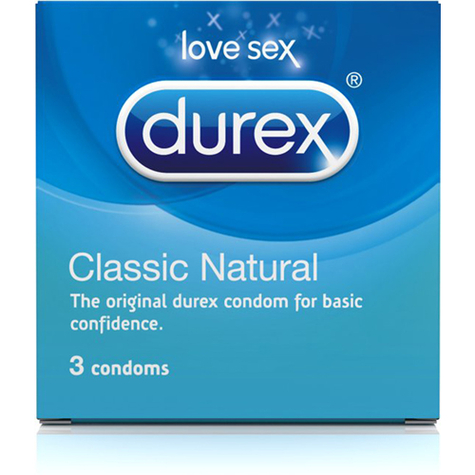 Kondome : Durex Classic 3 Pcs