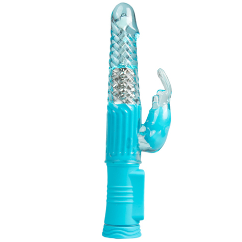 Vibromasseur tarzan : sugar babe rabbit vibrator bleu