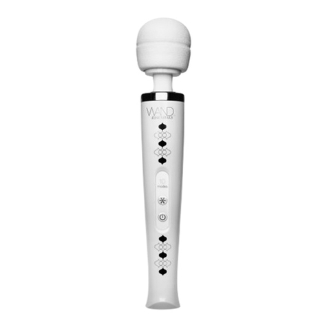 Vibromasseur : utopia 10 function cordless rechargeable wand massager