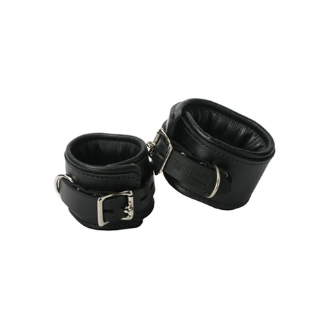Handschellen : Strict Leather Padded Premium Locking Wrist Restraints