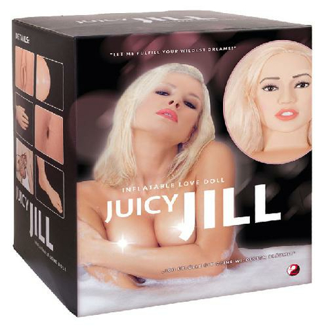Liebespuppen : Juicy Jill Blonde Inflatable Doll