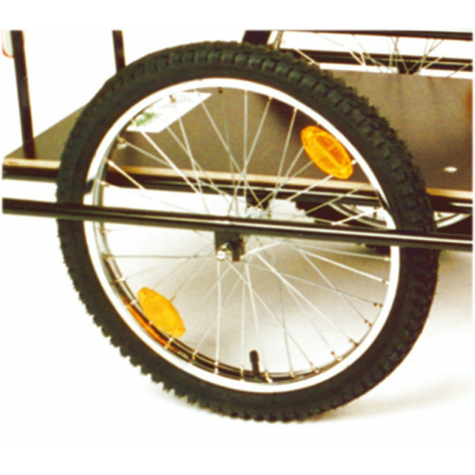 Spoked Wheel With Tires 20