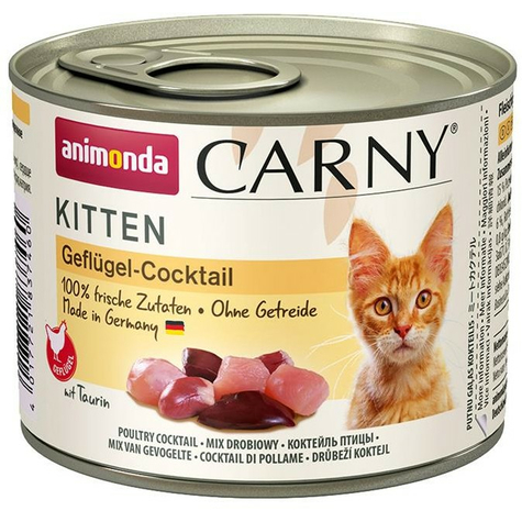 Animonda cat conserve carny cocktail de volaille chaton 200g